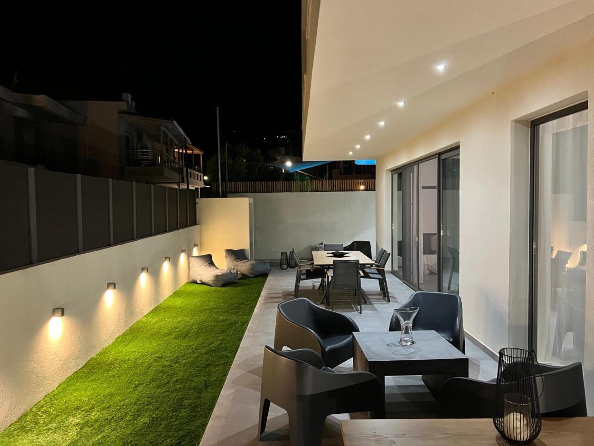 Luxury Villa Seven Skiathos-Stadt Exterior foto